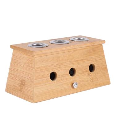 3 Types Moxibustion Bamboo Box - Acupuncture Massage Device Tool for Effective Heating Therapy - Buy Online on GoSupps.com
