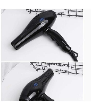 2000W Hhigh-Power Dc Motor Blue Negative Ion Hair Dryer Home High Power Hair Dryer Hotel Hair Dryer/Blue (Black) - Buy Online on GoSupps.com