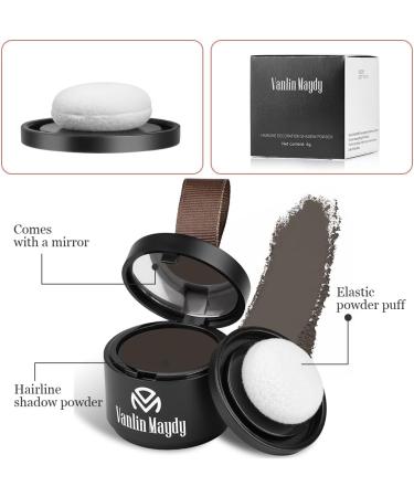LOPHE Foundation powder for hair densification root concealer and shading hair roots 06 graybrown - Buy Online on GoSupps.com