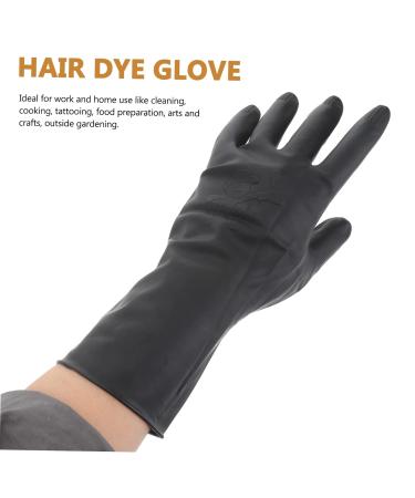 minkissy 9 Pairs Hair Dye Glove Hair Washing Large Reusable Black for Hair Coloring Hairdressing Supplies Mens Glives Hair Dyeing Dying Man Shampoo Tool - Buy Online on GoSupps.com
