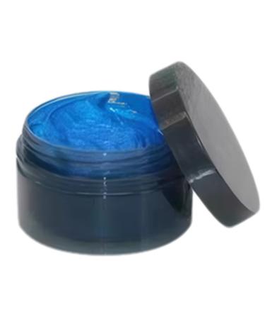 Temporary Hair Colour Disposable Hair Dye Water Soluble Hair Wax Color Quick Drying Wash Out Hair Color Multipurpose Temporary Blue Hair Dye for Kids Women Men Use.