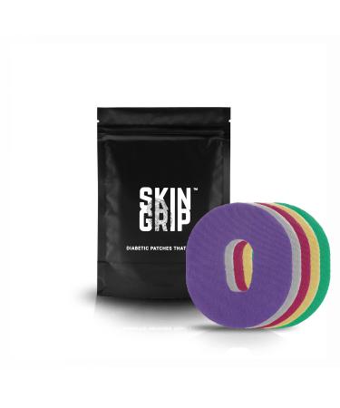 Skin Grip Adhesive Patches for Dexcom G6 CGM (20-Pack) Waterproof & Sweatproof for 10-14 Days Pre-Cut Adhesive Tape Continuous Glucose Monitor Protection(Power Pack)