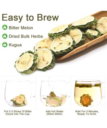 Buy Gohyah Tea - Bitter Melon Tea & Tablets | Natural Health Remedy 40g | Clear Heat Relief - Buy Online on GoSupps.com