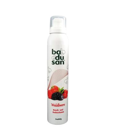 Ba du san Badusan Forest Berry Shower Foam 200ml shower gel bath and shower gel pH neutral