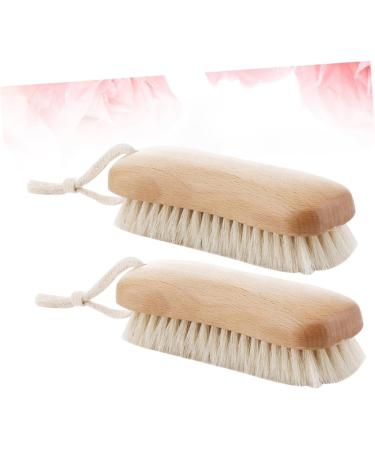 Solustre 6-Piece Household Brush Set Shoe Cleaning Brushes with Soft Bamboo Bristles for Laundry & Shoe Care - Buy Online on GoSupps.com