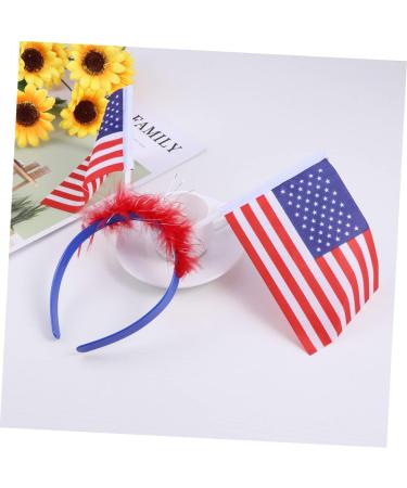 FRCOLOR United States Flag America Flag Ladies Headbands American Flag Women Headband Hairband Flag Hair Hoop Flag Headband Miss Girl Headgear medium As Shown - Buy Online on GoSupps.com