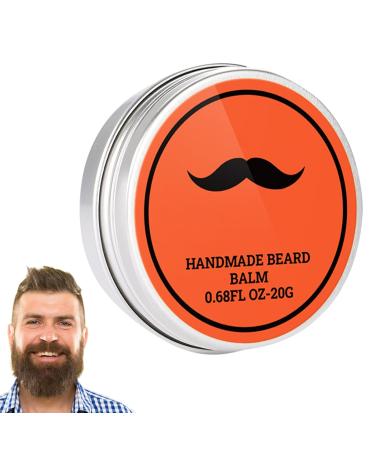 Beard Cream for Men - Moisturizing Beard Butter & Moisture Cream for Thicker Growth | Natural Beard Care & Mustache Balm | 0.68 oz | Dankek - Buy Online on GoSupps.com
