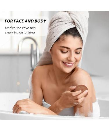 Buy Bee & Flower Sandalwood Perfumed Bar Soap - Luxurious 3.7 Oz Cleansing & Moisturizing Soap for Hair Face & Body - Ideal Travel Size - Buy Online on GoSupps.com