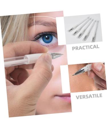 NOLITOY 3 Sets Fixed Point Line Pen Mark Pens Brow Pencil Mapping Pen Surgery Plastic White 15.00X0.80X0.80CMx3pcs Whitex3pcs - Buy Online on GoSupps.com