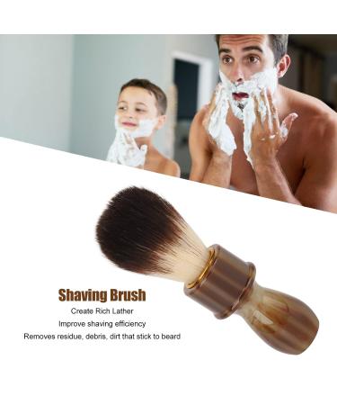 Men's Ergonomic Shaving Brush - Portable Soft Hair Beard Brush for Salon & Home Use | Ideal Gift for Fathers & Friends - Buy Online on GoSupps.com