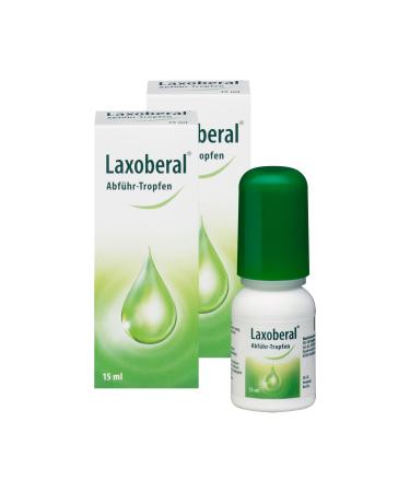 Laxoberal laxative drops - gentle and effective relief in the event of constipation with the active ingredient sodium picosulfate - 2 x 15 ml 15.00 ml (2 pack)