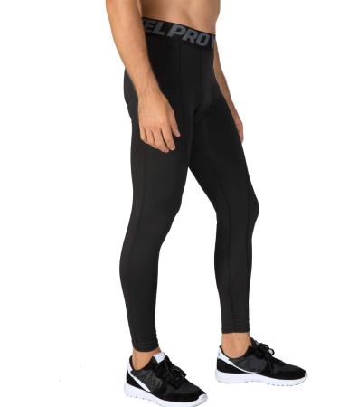 Men's Compression Pants - Breathable Sports Leggings for Jogging & Gym | LNJLVI Red/Navy/Blue - Buy Online on GoSupps.com
