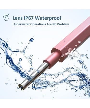 KouRy Earwax Removal Tool with Camera Earwax Cleaner Tools 3.9mm Ear Otoscope Wireless Ear Otoscope Earwax Cleaner Kit for Android & iOS Ideal Gift - Buy Online on GoSupps.com