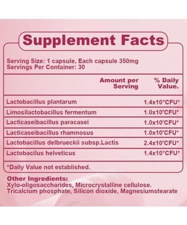 OZOXOO Vaginal Probiotics for Women - 50 Billion CFU 7-Day Balance Support | pH & Yeast Control UTI Defense with Clinically Studied Strains | Delayed-Release 60 Capsules - Buy Online on GoSupps.com