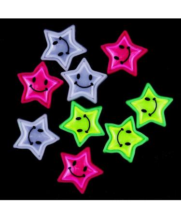 Uyuyong 15-Piece Colorful Reflective Bike Spokes Set | Clicker Spokes & Star Reflectors for Kids | Night Bike Safety & Decoration Accessories - Buy Online on GoSupps.com