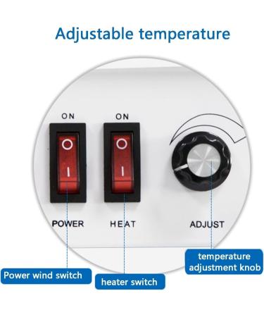 Coyeux Optical Frame Heater - Adjustable Temp 50 -110 4m/s Wind Speed for Resin & Non-Metallic Glasses - Buy Online on GoSupps.com