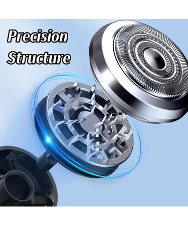 Portable Men's Shaver - Travel Washable Digital Display Dual Shaving Ideal Gift for Home & Travel (Black - Buy Online on GoSupps.com