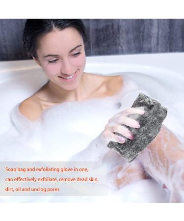 3 Pack Soap Saver Bags and Pads Set - Exfoliating Soap Pouch and Body Scrubber for Men and Women - Bath and Shower Sponge - Large Bar Soap Holder - Buy Online on GoSupps.com