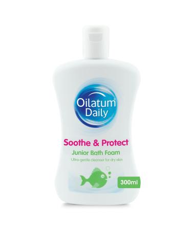 Oilatum Daily Soothe & Protect Junior Bath Bubbles for Dry Sensitive and Eczema Prone Skin 300ml