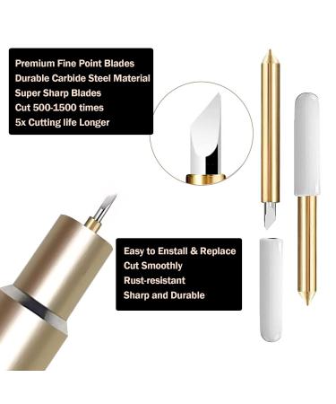 10PCS Gold Premium Fine Point Blades for Cricut Maker/Explore Air 3 - Replacement Cutting Blades for Cricut Machines - Buy Online on GoSupps.com