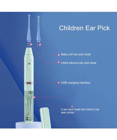 Ear Pick Kit Visual USB Luminous Children Ear Wax Removal Tweezer Ear Pick Cleaning Tools Kit for Adults Kids & Pets - Buy Online on GoSupps.com