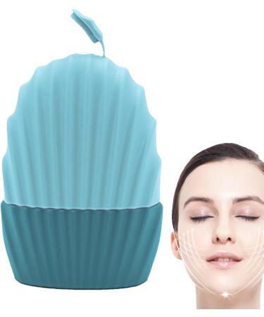 Facial Ice Mold - Ice Face Massager | Silicone Ice Facial Roller Ice Holder Reusable Face Ice Mold Skin Care For Eye Puffiness Relief Face Beauty Blue - Buy Online on GoSupps.com