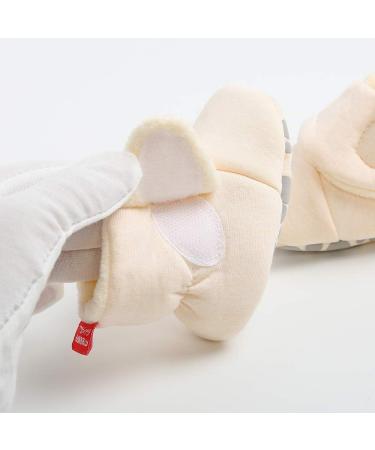 Matt Keely Baby Anti-Slip Soft Sole Winter Booties - Beige Style 1 | 0-6 Months - Buy Online on GoSupps.com