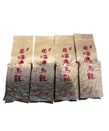 Taiwan Dong Ding Oolong Tea Medium-Heavy Charcoal Roast (Level 5) 150g 4 Packs Bold Traditional Flavor