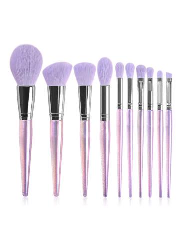 10 Makeup Brush Set Beauty Tools Wooden Handle Eyeshadow Brush Full Set Of Makeup Brushes