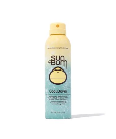 Sun Bum Cool Down Aloe Vera Spray | Vegan and Hypoallergenic After Sun Care with Cocoa Butter to Soothe and Hydrate Sunburn Pain Relief | 6 oz