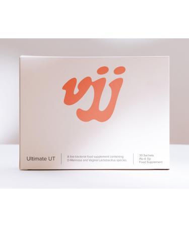 Ultimate UT scientifically formulated for Urinary Tract Health containing D Mannose and 4 Vaginal Lactobacillus probiotics. (30)