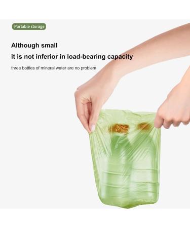 Besreey Small Garbage Bags for Bathroom Can | Waste Bin Trash Bags | Portable Bathroom Garbage Bags Thickened Small Trash Can Liners for Car Trash Can Green - Buy Online on GoSupps.com
