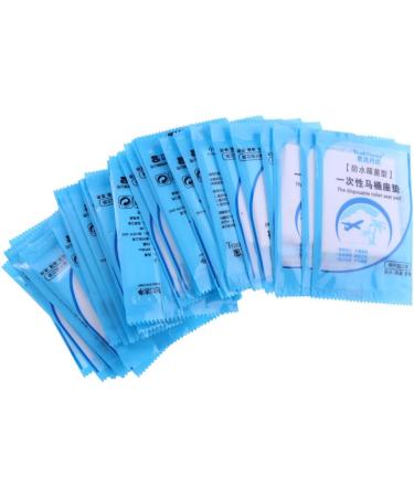 perfektchoice Pack Of 50 Disposable Paper Toilet Seat Cover Camping Travel Sanitary Pad - Buy Online on GoSupps.com