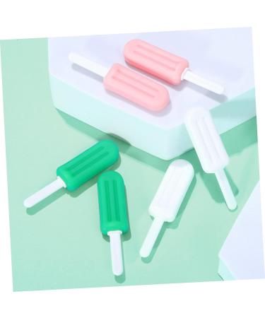 FRCOLOR 18 Pcs Popsicle Silicone Chew Device Silicone Pacifier Retainer Container Case Chewies with Handle Aligner Chewies Silicone Popsicle Chewies Jaw Chewing Gum mediumx3pcs As Shownx3pcs - Buy Online on GoSupps.com
