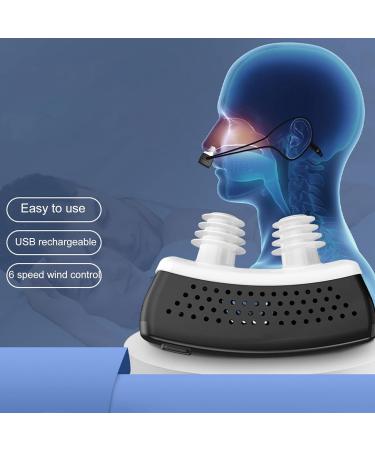 Electric Snoring Solution Device | Double Vortex Gas | Easy Breathing | Comfortable Sleep Aid | Soft Silicone | 6 Gears - Buy Online on GoSupps.com