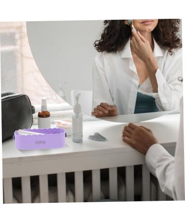 Angoily Box container makeup brush cleaning container Beauty egg makeup brush drying holder women makeup brush cleaner Storage Box cosmetic women makeup tools cleaner - Buy Online on GoSupps.com