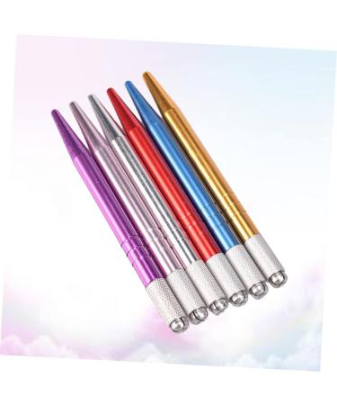 FOMIYES Dimension 12 Pcs Eyebrow Pen Microblading Permanent Eyebrow Pen Eyebrow Pencil Pointed Tail Lip Liner Marker - Buy Online on GoSupps.com