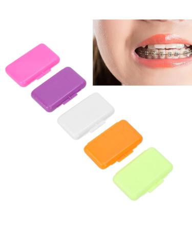 Orthodontic Wax for Braces - 5 Clinging Carriers & Strips for Comfortable Oral Care - Buy Online on GoSupps.com