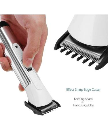 OUSIKA Rechargeable Hair Clipper - Low Noise Cordless Scissors for Adults & Kids | Durable & Versatile Home Use - Buy Online on GoSupps.com