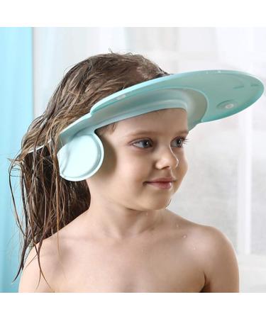 Kids Bath Shower Cap | Shampoo Visor Shield for Eyes and Ears | Blue - Buy Online on GoSupps.com