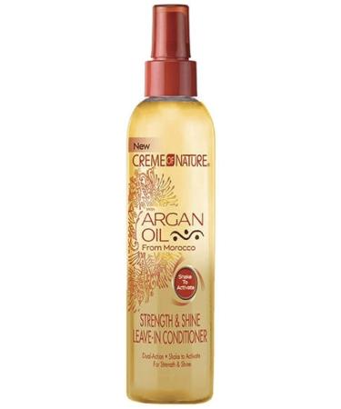 Creme of Nature Argan Oil Shampoo & Conditioner Combo - Sulfate-Free Hair Care Set (354 ml + 250 ml) - Curls Activation Cream & Force & Shine Conditioner - Buy Online on GoSupps.com