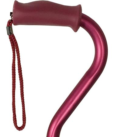 PCP Cane Hand Grip Replacement Medium-Firm Split Rubber Palm Cane Grips Red - Buy Online on GoSupps.com