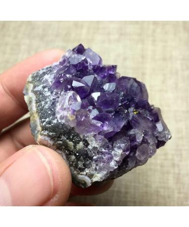 Natural Purple Amethyst Quartz Crystal Cluster Specimen - Buy Online on GoSupps.com