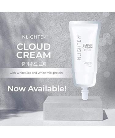 Shop Nlighten Cloud Cream - Skin Lightening Cream for Healthier & Brighter Skin | White Rice & Milk Protein Extracts - 30g - Buy Online on GoSupps.com