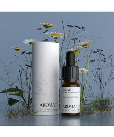 AromaTech Tokyo Premium Yuzu Wasabi Cherry Blossom Hinoki Wood Green Tea Diffuser Blend - 10ml / 0.3oz - Buy Online on GoSupps.com