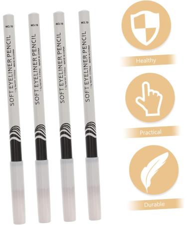 VINTORKY 12pcs Lying Silkworm Eyeliner Highlighter Eyeliner Pencils Highlighter Makeup Pens White Plastic - Buy Online on GoSupps.com