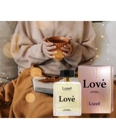 Lazell Love for Women Perfume | Impression by Cloe | Eau De Parfum 3.4 Fl Oz | Floral Flower Amber Fragrance | European oncentrated Scent Lasts 6-9 Hours - Buy Online on GoSupps.com