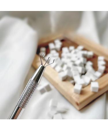 BQAN Nail Sponges for Ombre - 100Pcs White Nail Art Sponges with Gripper Pen for Perfect Manicure - Buy Online on GoSupps.com