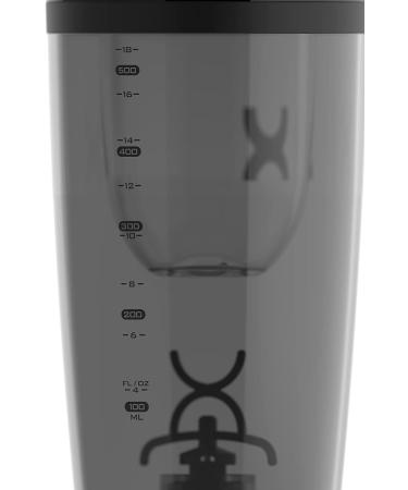PROMiXX Charge Shaker Bottle - Vortex Mixer with Supplement Storage | Device-charging & Easy-to-clean Tritan Cup (20oz | Black) - Buy Online on GoSupps.com