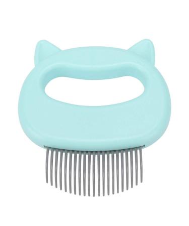 MOMSIV Cat Comb Massager Pet Hair Removal Massaging Shell Comb Massage Tool for Removing Matted Fur, Knots and Tangles Green